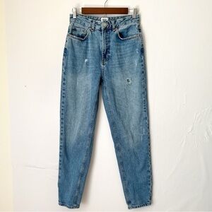 BDG Urban Outfitters Womens Mom Jeans Size 27 High Rise Relaxed Tapered Blue